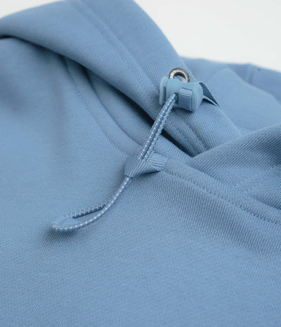 Nike ACG Tuff Fleece Triangle Hoodie in Work Blue and Sea Glass / Summit White