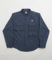 【新品】シャツNike ACG Devastation Trail ブラック M Nike ACG UV Devastation Trail Shirt - Thunder Blue / Summit