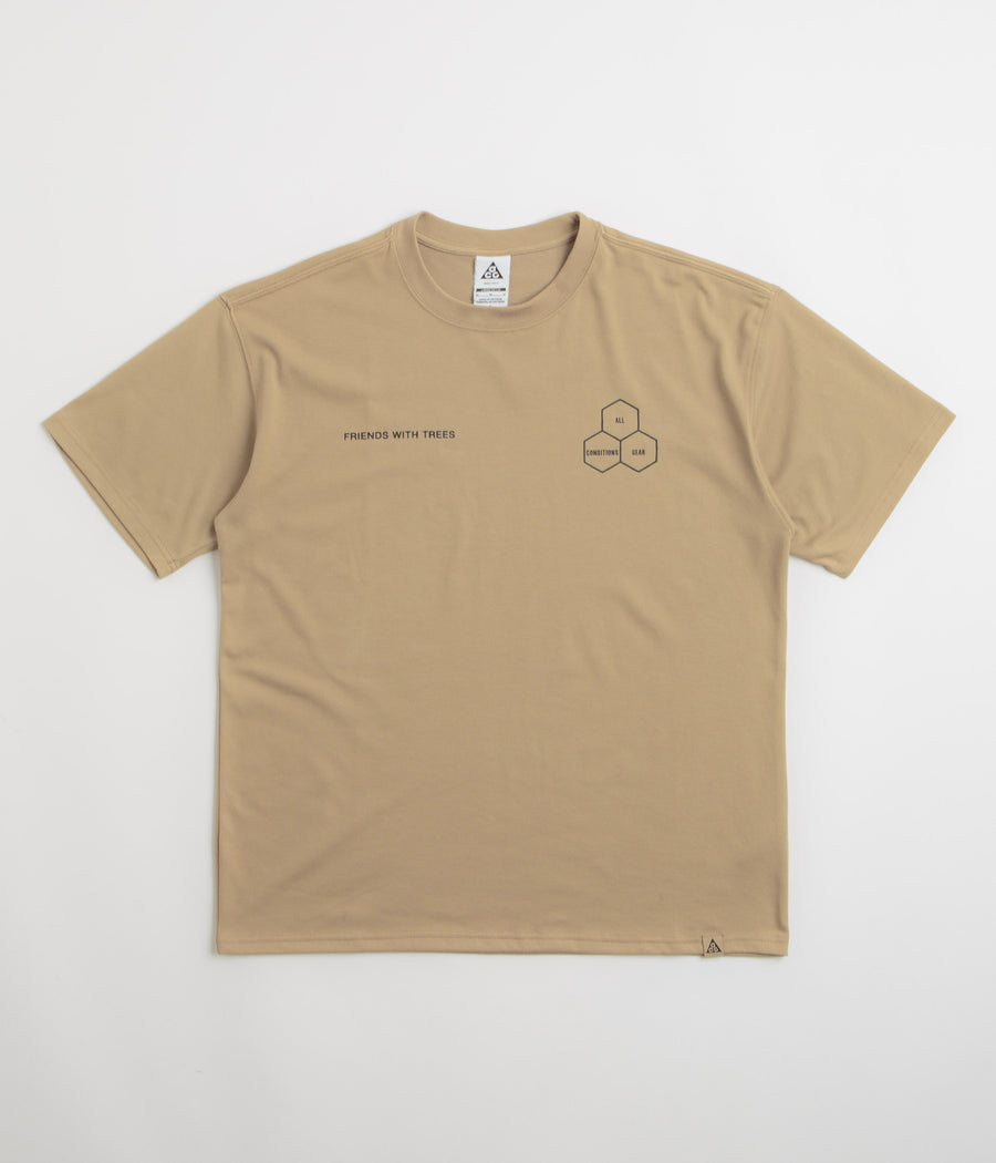 Nike ACG Walk Tree T-Shirt in Parachute Beige
