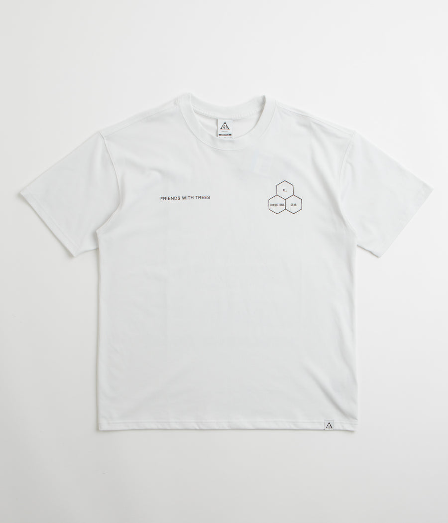 Nike ACG Walk Tree T-Shirt in Summit White