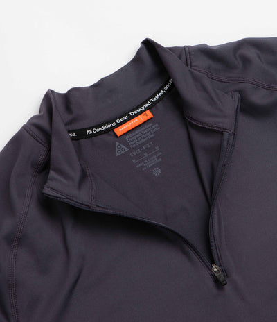 Nike ACG Wildsee 1/4 Zip Sweatshirt - Gridiron / Summit White