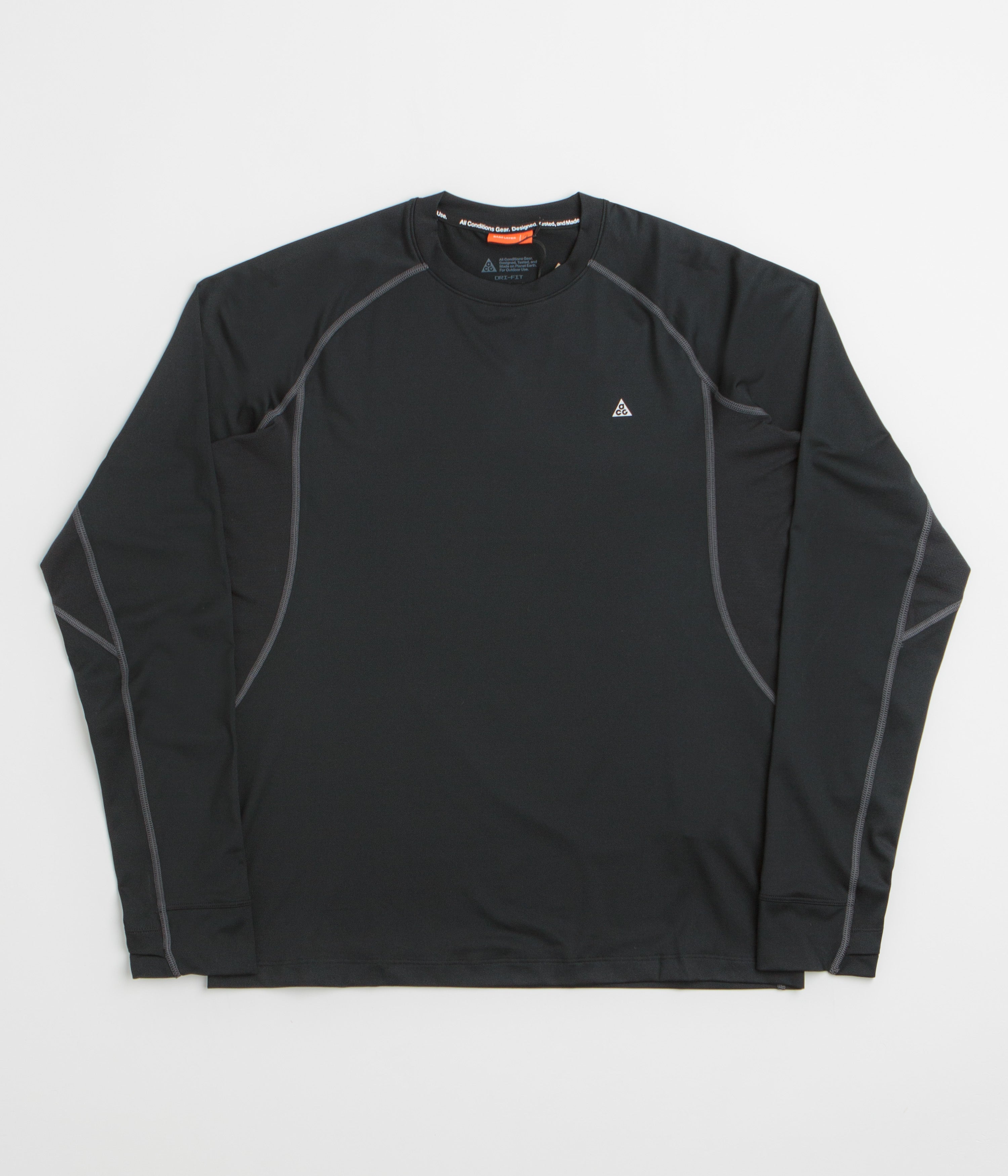 Nike ACG Wildsee Long Sleeve T-Shirt - Black / Anthracite / Summit White
