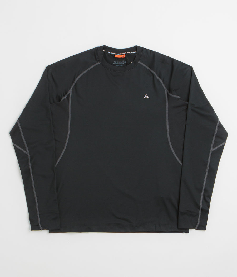 Nike ACG Wildsee Long Sleeve T-Shirt - Black / Anthracite / Summit White