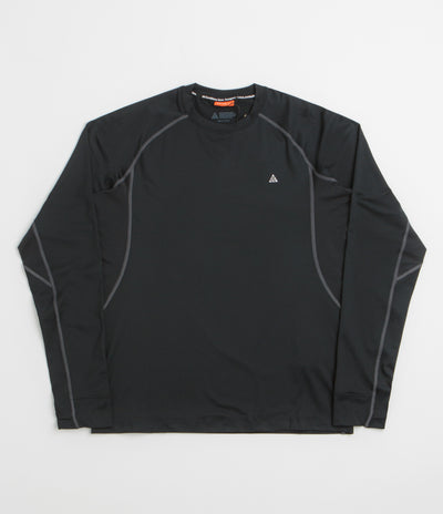 Nike ACG Wildsee Long Sleeve T-Shirt in Black and Anthracite / Summit White