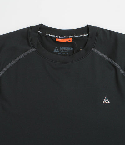 Nike ACG Wildsee Long Sleeve T-Shirt in Black and Anthracite / Summit White