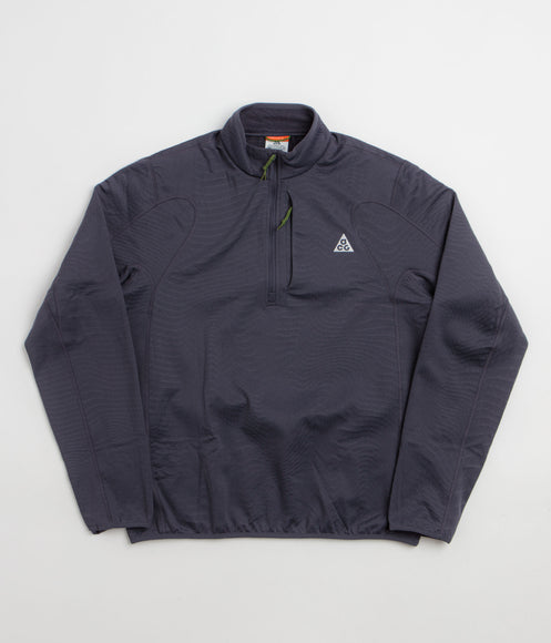 Nike ACG Wolf Grid 1/2 Zip Sweatshirt - Gridiron / Summit White
