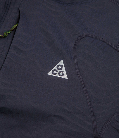 Nike ACG Wolf Grid 1/2 Zip Sweatshirt - Gridiron / Summit White