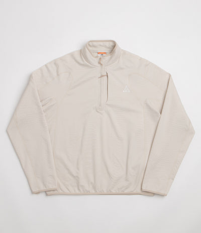 Nike ACG Wolf Grid 1/2 Zip Sweatshirt - Light Orewood Brown / Cream II / Summit White