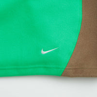 Nike ACG Wolf Tree Crewneck Sweatshirt  in Green Shock and Mosswood Brown / Summit White thumbnail
