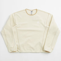 Nike ACG Wolf Tree Crewneck Sweatshirt  in Light Khaki and Parachute Beige / Summit White thumbnail