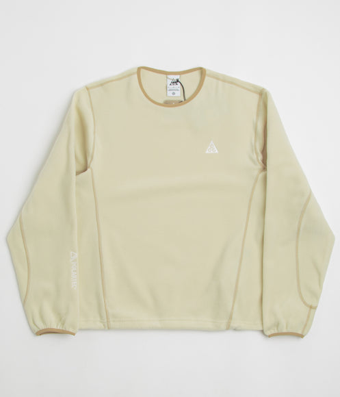 Nike ACG Wolf Tree Crewneck Sweatshirt  - Light Khaki / Parachute Beige / Summit White