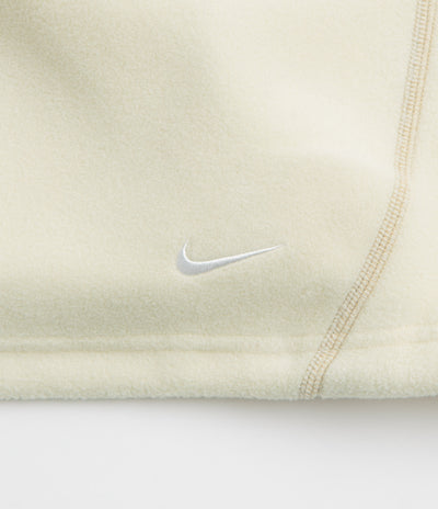 Nike ACG Wolf Tree Crewneck Sweatshirt  in Light Khaki and Parachute Beige / Summit White