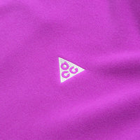 Nike ACG Wolf Tree Crewneck Sweatshirt  in Vivid Purple and Black / Summit White thumbnail