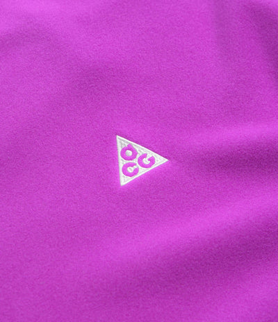 Nike ACG Wolf Tree Crewneck Sweatshirt  in Vivid Purple and Black / Summit White