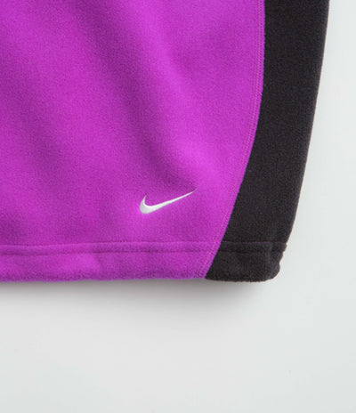 Nike ACG Wolf Tree Crewneck Sweatshirt  in Vivid Purple and Black / Summit White