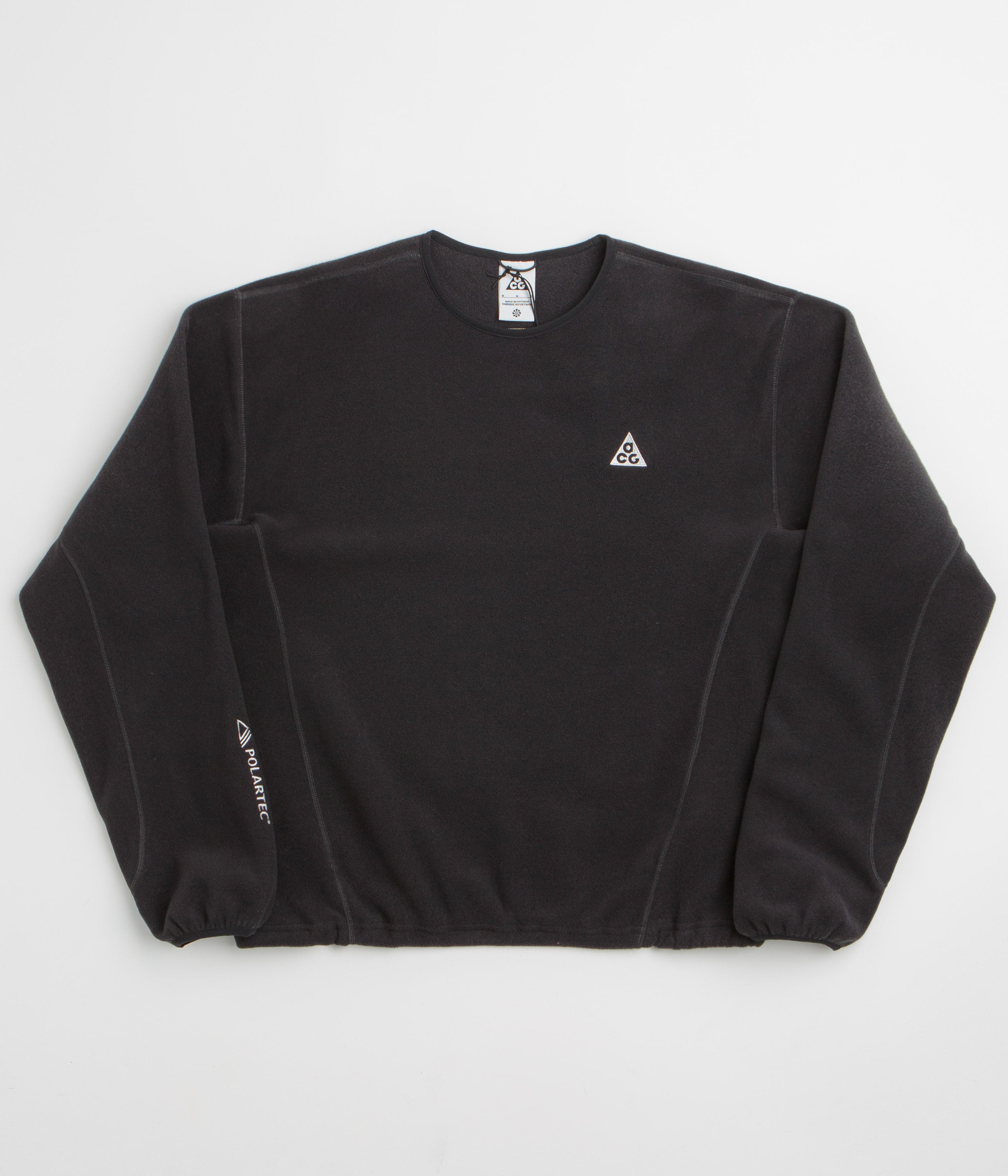 Nike ACG Wolf Tree Crewneck Sweatshirt  - Black / Anthracite / Summit White