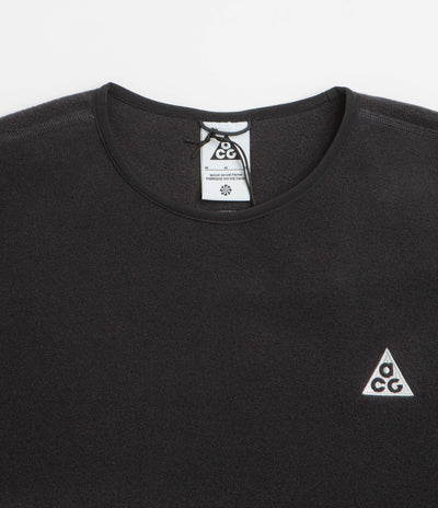 Nike ACG Wolf Tree Crewneck Sweatshirt  in Black and Anthracite / Summit White