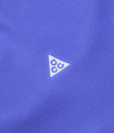 Nike ACG Wolf Tree Crewneck Sweatshirt in Persian Violet and Hyper Pink / Summit White