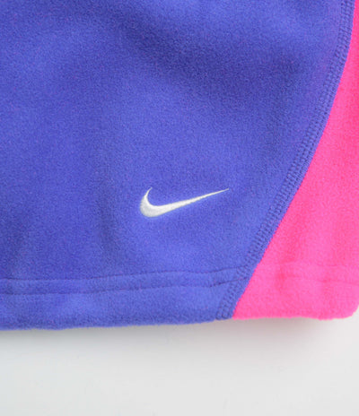 Nike ACG Wolf Tree Crewneck Sweatshirt in Persian Violet and Hyper Pink / Summit White