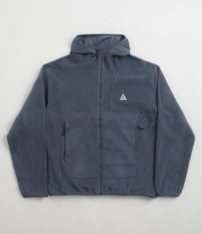 Nike ACG Wolf Tree Full Zip Hoodie in Thunder Blue and Daybreak / Summit White