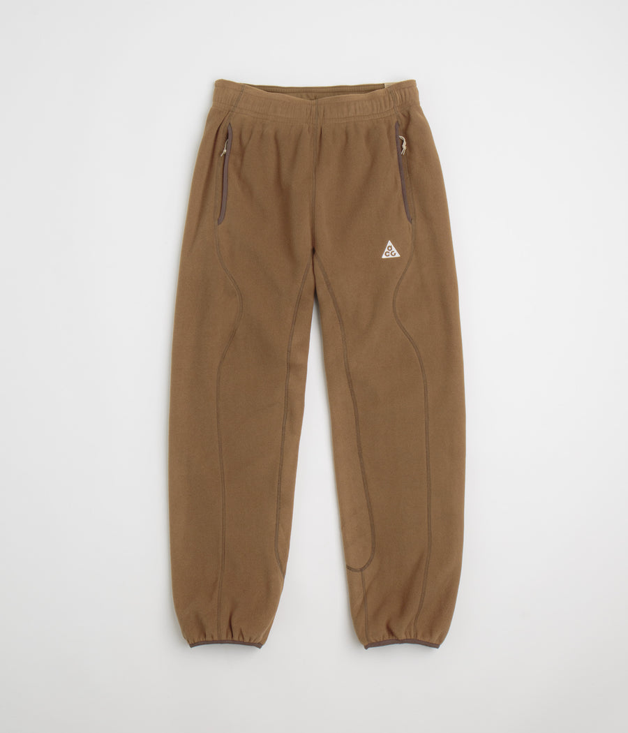 Nike ACG Wolf Tree Pants in Mosswood Brown and Summit White