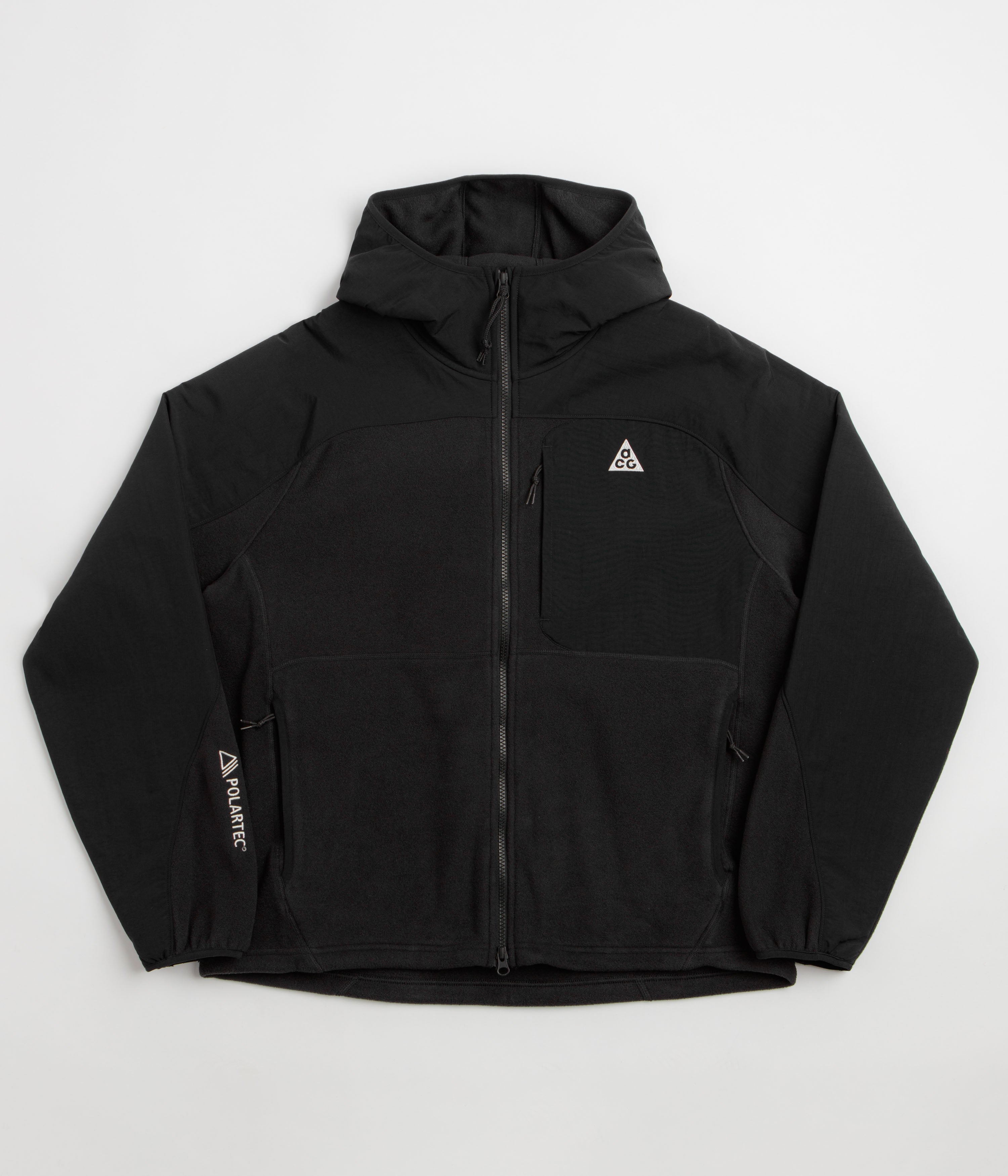 Nike ACG Wolf Tree Plus Full Zip Hoodie - Black / Black / Summit White