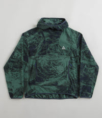 Nike ACG Wolf Tree Print Hoodie in Bicoastal and Thunder Blue / Summit White