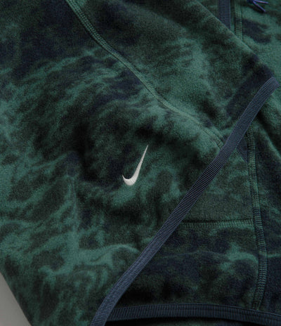 Nike ACG Wolf Tree Print Hoodie in Bicoastal and Thunder Blue / Summit White