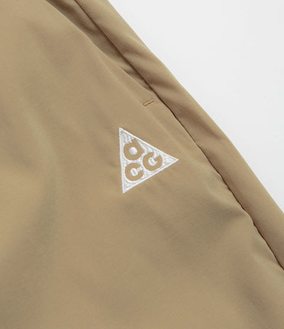 Nike ACG Womens Activitorium Pants in Parachute Beige and Light Khaki / Summit White
