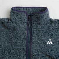 Nike ACG Womens Arctic Wolf Full-Zip Fleece - Deep Jungle / Purple Ink / Summit White thumbnail