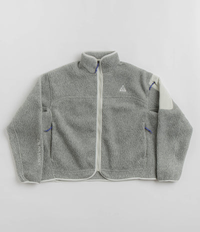 Nike ACG Womens Arctic Wolf Full-Zip Fleece in Sea Glass and Sea Glass / Summit White