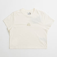 NIke ACG Womens Baby Lungs T-Shirt - Pale Ivory / Light Khaki / Parachute Beige thumbnail
