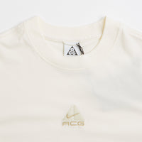 NIke ACG Womens Baby Lungs T-Shirt - Pale Ivory / Light Khaki / Parachute Beige thumbnail