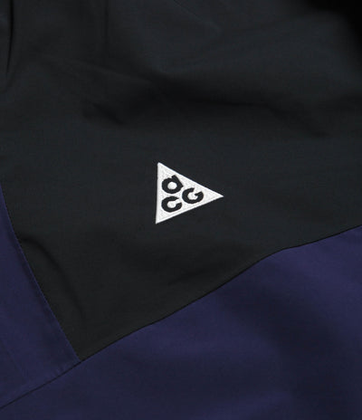 Nike ACG Womens Cascade Rains Jacket - Purple Ink / Black / Summit White