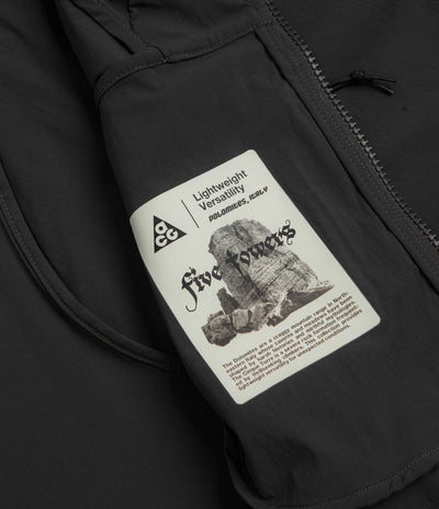 Nike ACG Womens Five Towers Jacket - Anthracite / Anthracite / Summit White