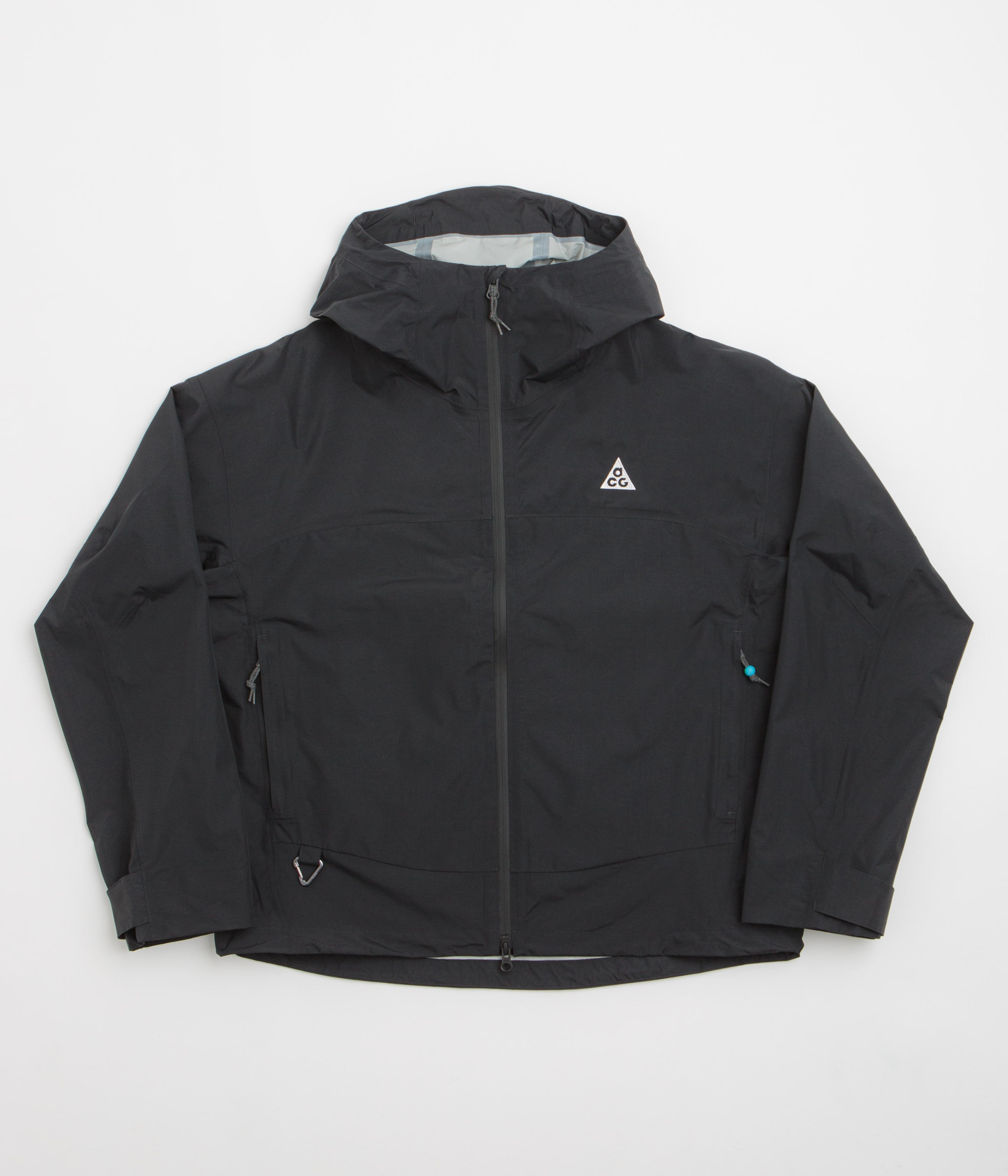 Nike ACG Womens Morpho Rain Jacket in Black and Summit White