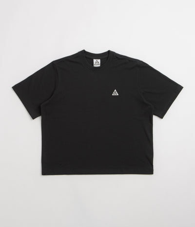 Nike ACG Womens NRG Logo T-Shirt in Black and Summit White