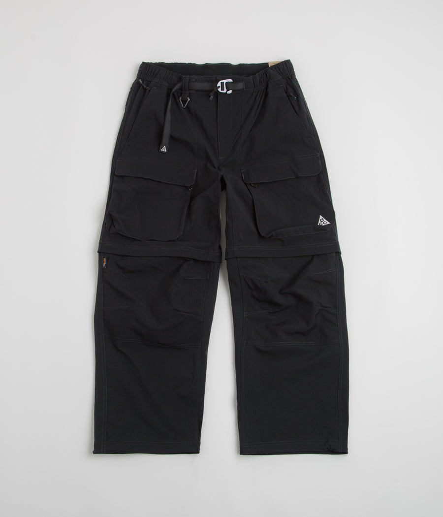 Nike ACG Zip Smith Summit Cargo Pants in Black and Anthracite / Summit White