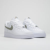 Nike Air Force 1 '07 Shoes - White / Light Army thumbnail