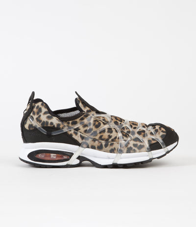 Nike Air Kukini Shoes in Black and Kumquat and Multi - White