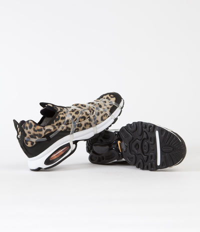 Nike Air Kukini Shoes in Black and Kumquat and Multi - White