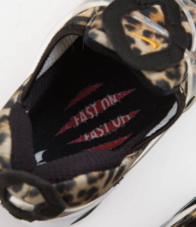 Nike Air Kukini Shoes in Black and Kumquat and Multi - White