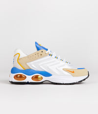 Nike Air Max TW SE Shoes in Summit White and Safety Orange and Sesame