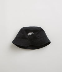 Nike Apex Futura Washed Bucket Hat in Black and White