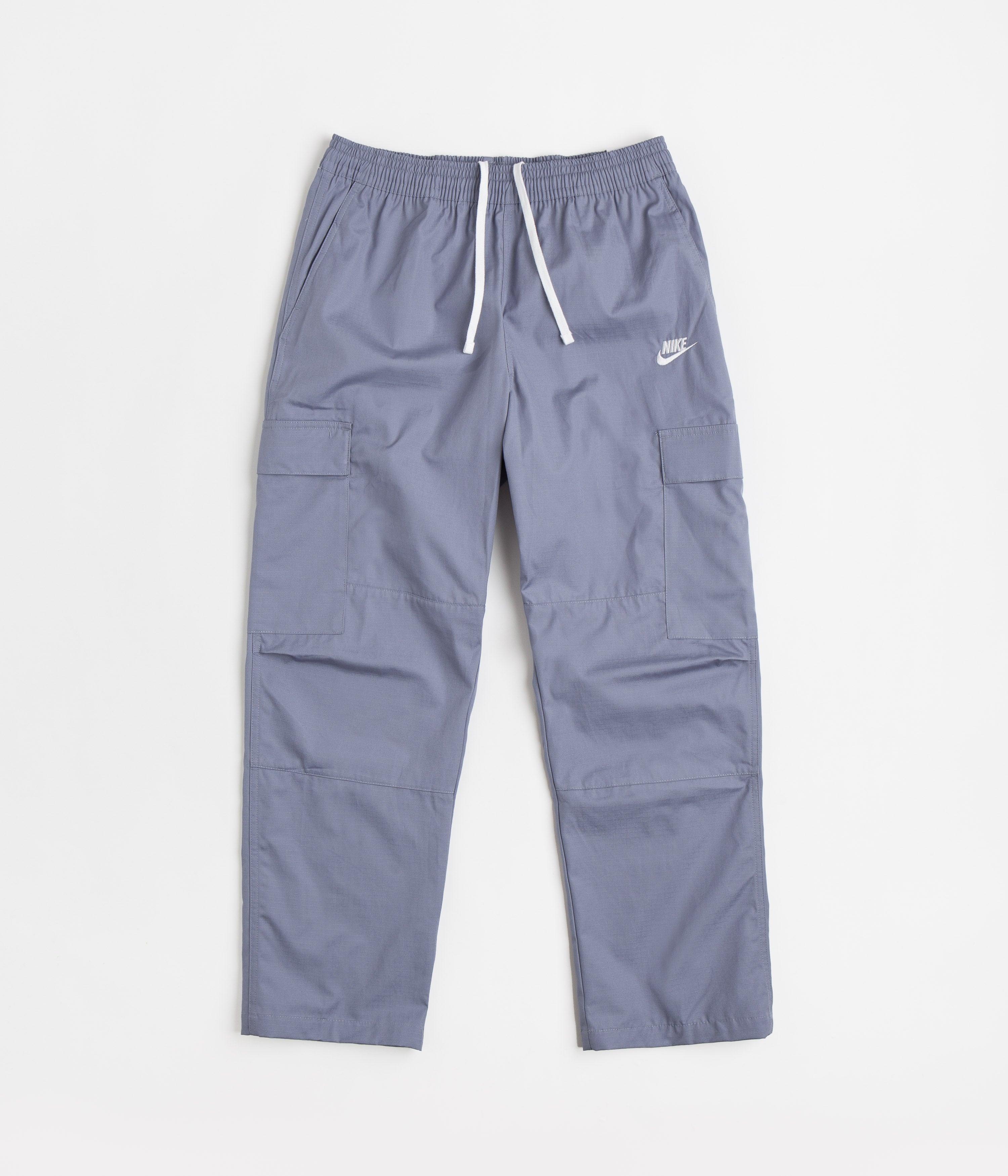 nike cargo club pants grey