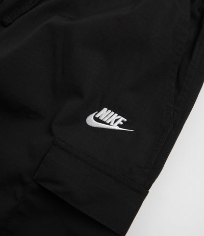 Nike Club Cargo Shorts - Black / White