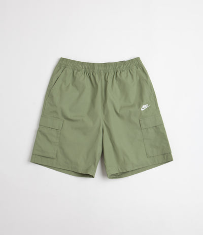 Nike Club Cargo Shorts - Oil Green / White