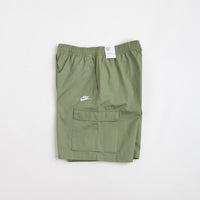 Nike Club Cargo Shorts - Oil Green / White thumbnail