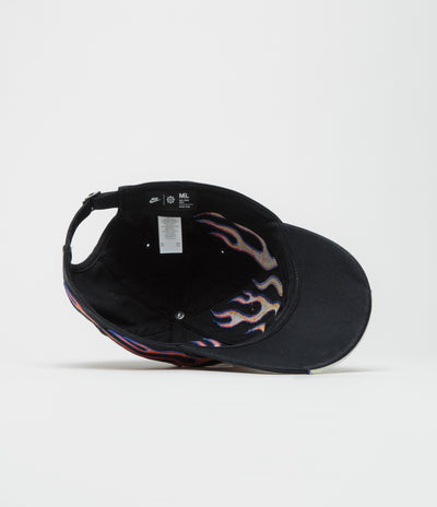 Nike Club Flame Cap in Black