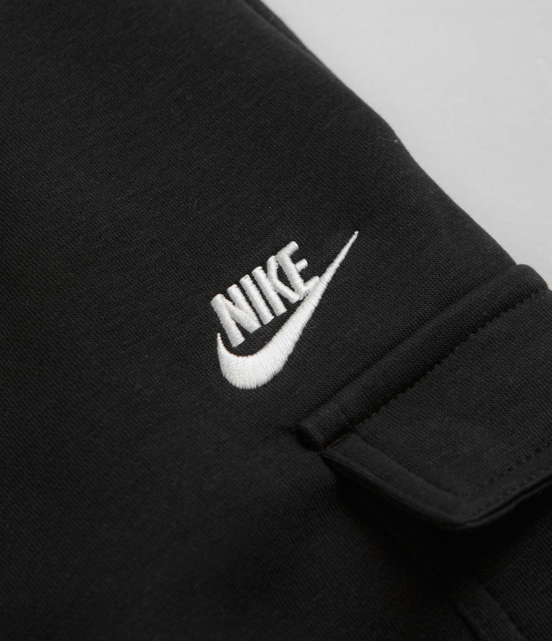 mens black nike cargo joggers